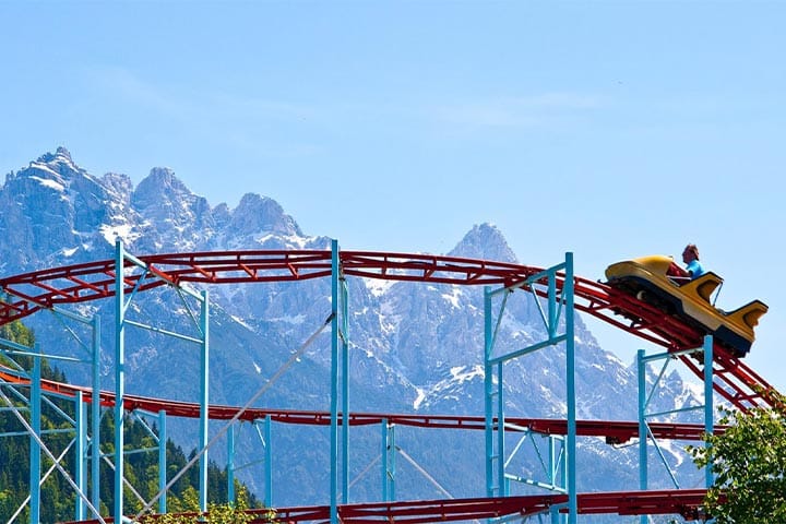 Roller Coaster - 4 Keys to Investing During a Volatile Stock Market