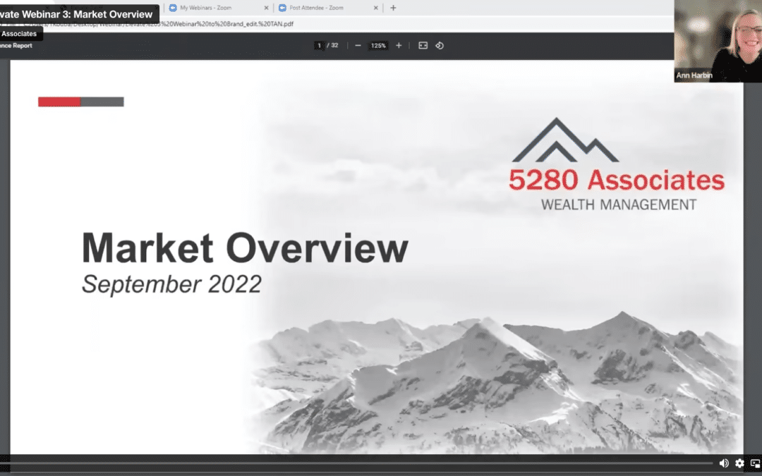 Elevate Webinar 3: Market Overview